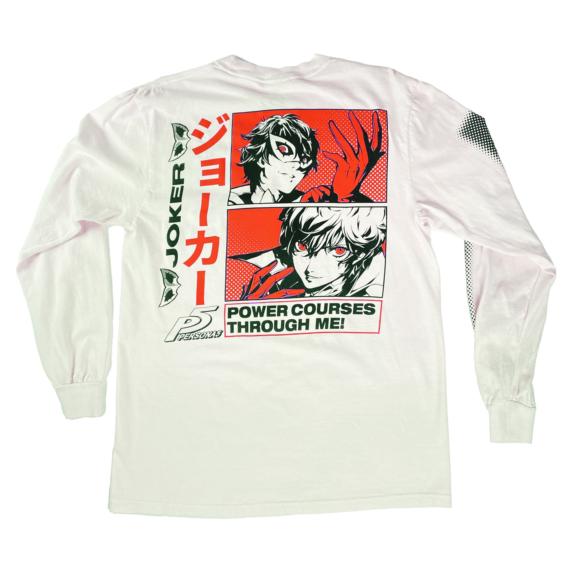 PERSONA5 – Joker “Show’s Over” Long Sleeve Shirt – Crunchyroll Exclusive! image count 0